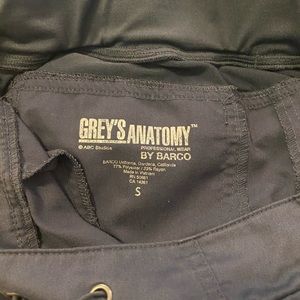 Grey’s Anatomy Scrub Bottoms -Size S - charcoal/dark grey.